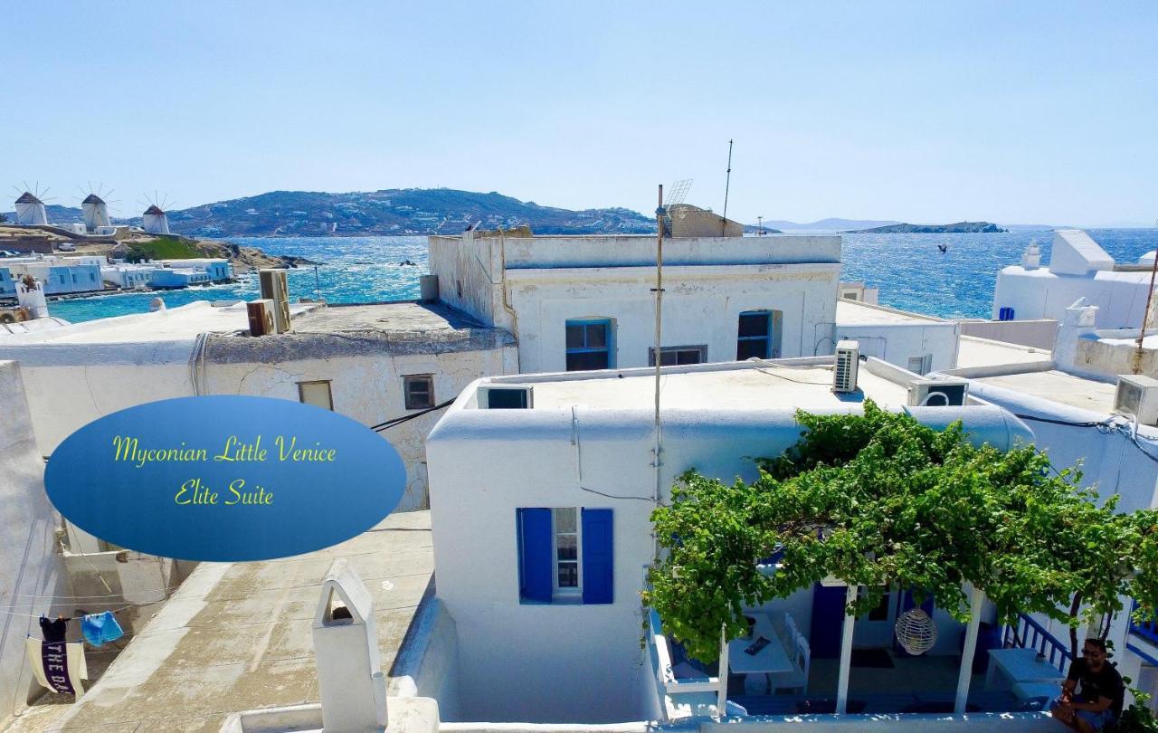 Myconian Little Venice Elite Suites Mykonos Town Esterno foto