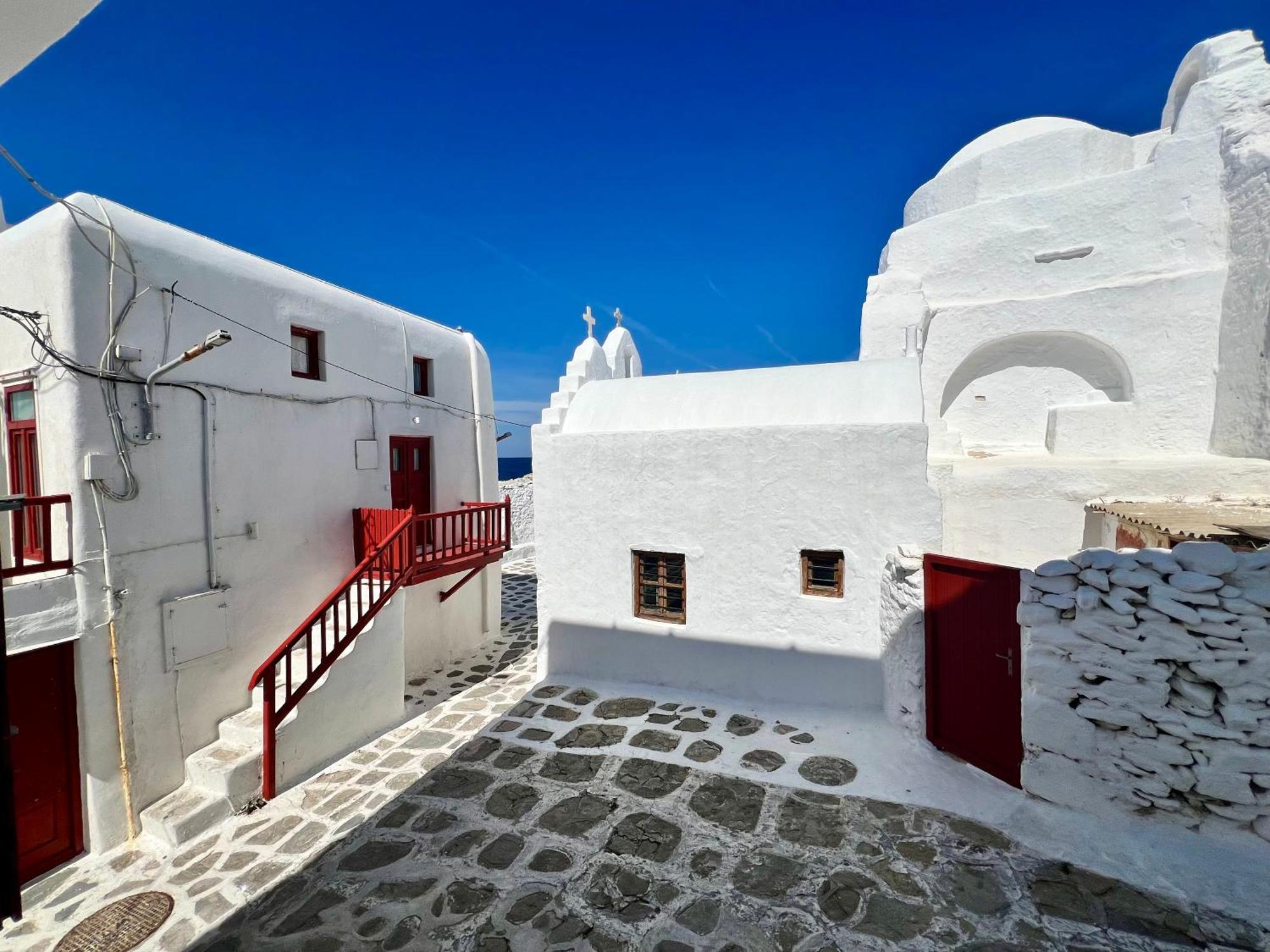 Myconian Little Venice Elite Suites Mykonos Town Esterno foto
