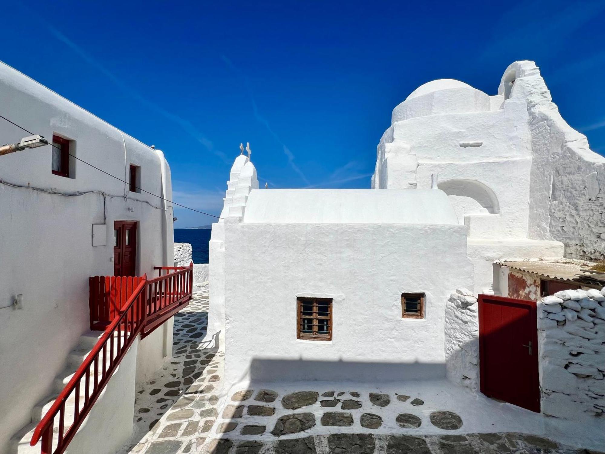 Myconian Little Venice Elite Suites Mykonos Town Esterno foto